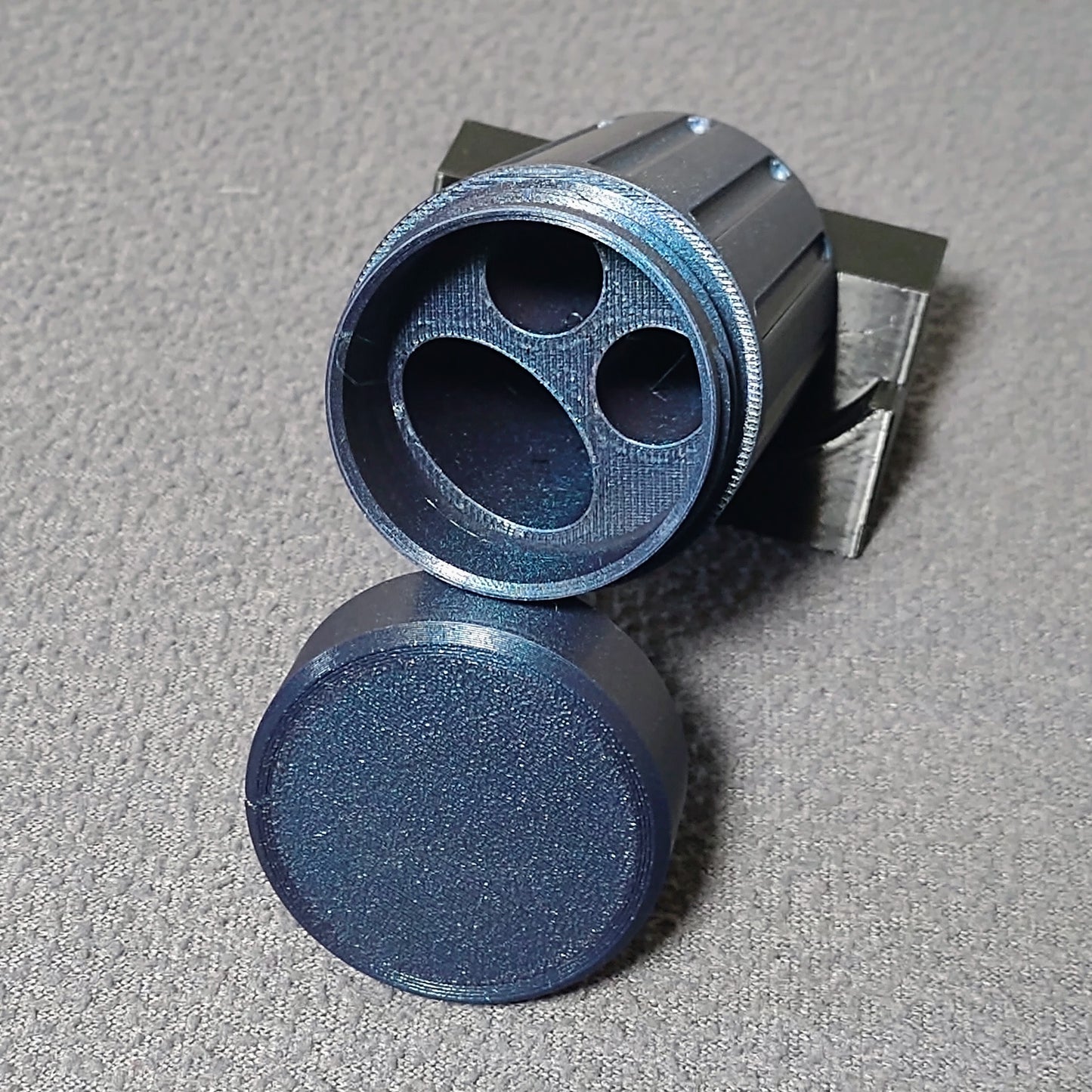 Mini-BUD™ Blunt Holder with Lighter Holder & Stash Can