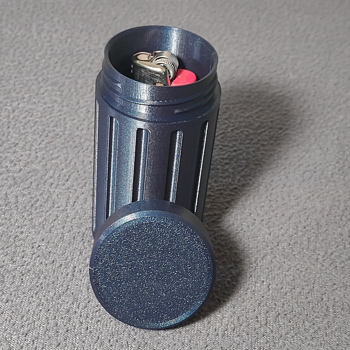 Mini-BUD™ Blunt Holder with Lighter Holder & Stash Can