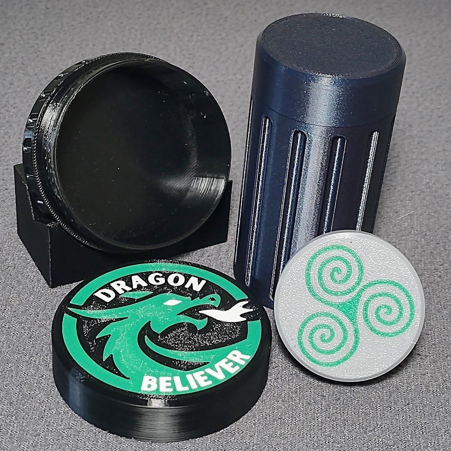 Mini-BUD™ Blunt Holder with Lighter Holder & Stash Can