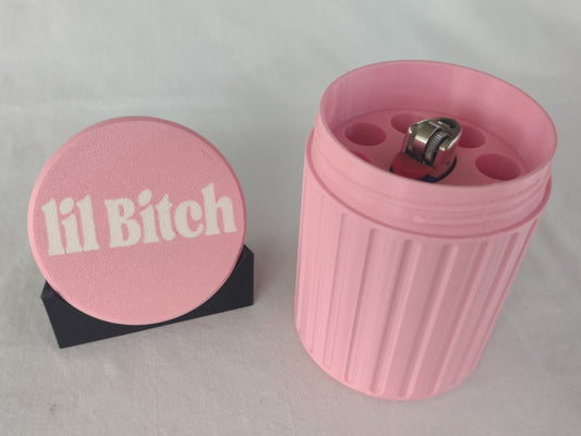 Cann-A-Bud™ Blunt Holder with Lighter Holder – “Cannonball”