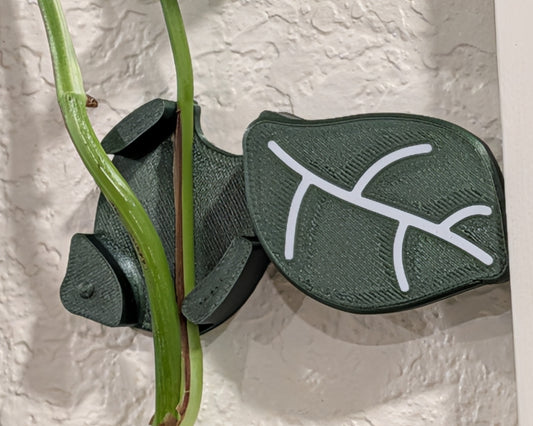 Decorative LeafClip Plant Wall Clip – Vine Houseplant Support Trellis